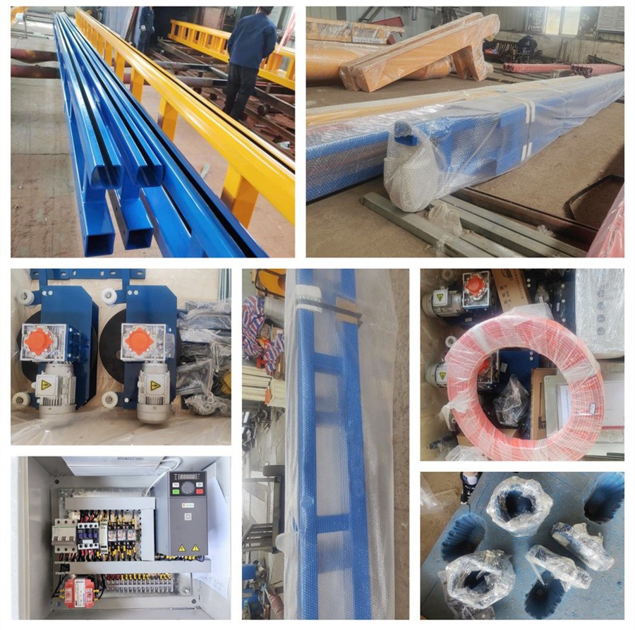 Single girder rigid track type KBK crane to Thailand Single girder rigid track type KBK crane to Thailand