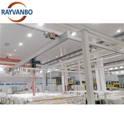 Sistem Derek Track Paduan Aluminium Stasiun Kerja